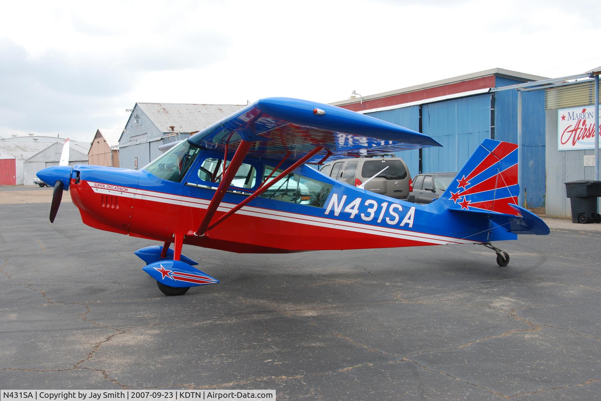 N431SA, 2004 American Champion 8KCAB Super Decathlon C/N 952-2004, Super Decathlon