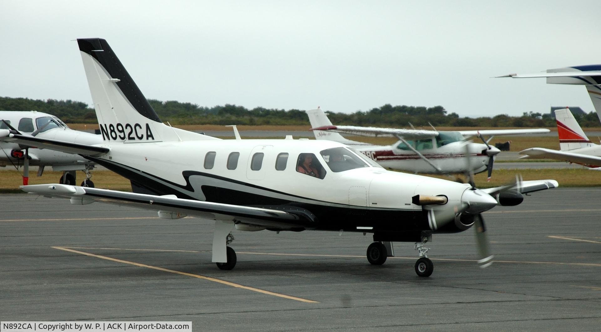 N892CA, 2007 Socata TBM-700 C/N 408, arrival