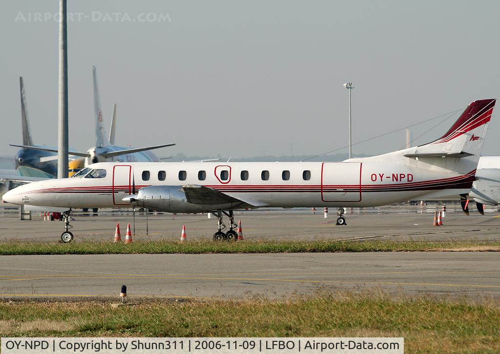 OY-NPD, 1994 Fairchild SA-227DC Metro 23 C/N DC-865B, Parked at the general aviation apron