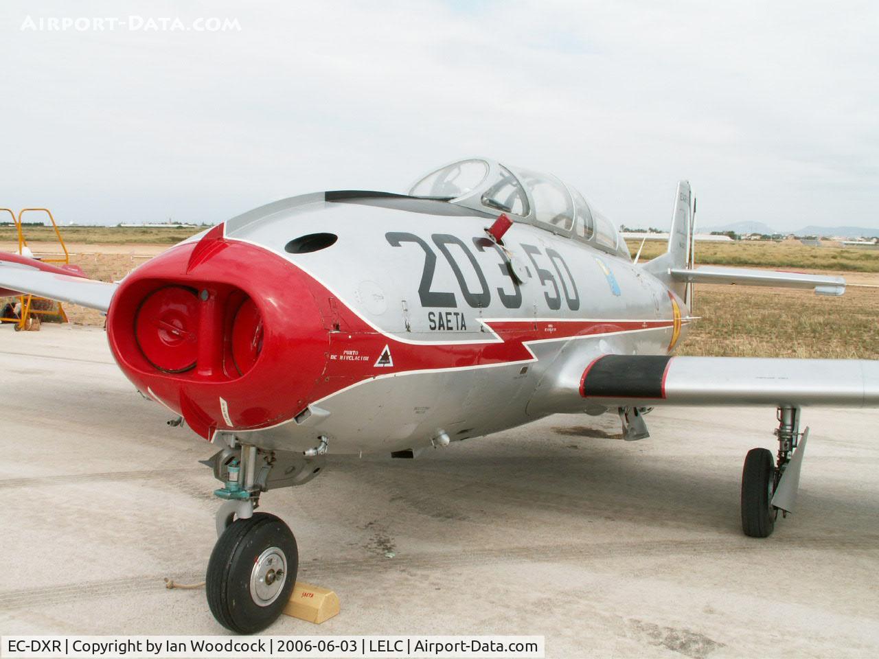EC-DXR, Hispano HA-200D Saeta C/N 20/56, Hispano HA-200D/Preserved/San Javier,Murcia (marked E.14-12)