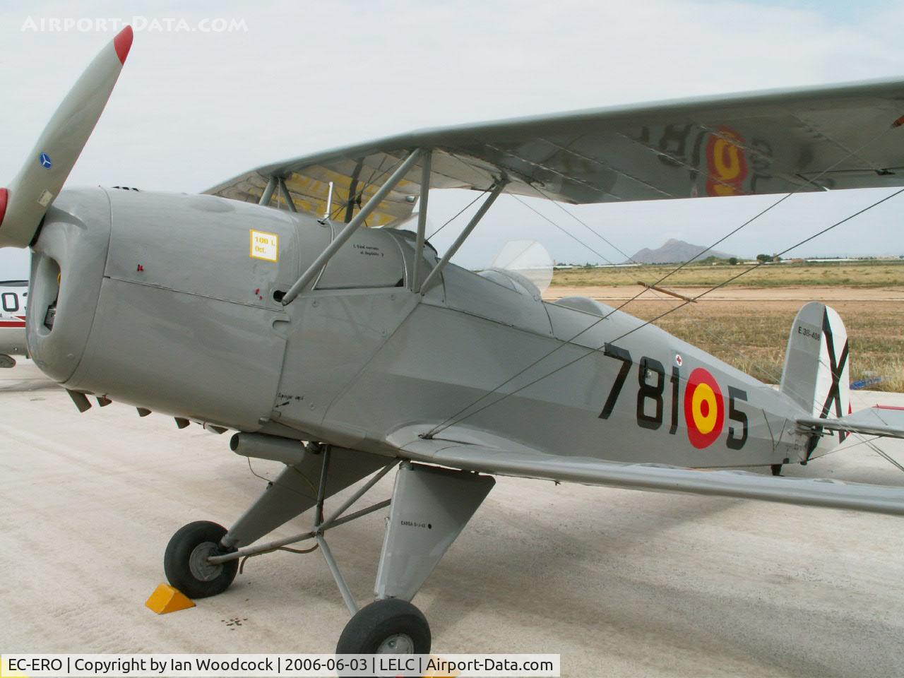 EC-ERO, CASA 1-131E Jungmann C/N 2012, CASA 1.131E/San Javier,Murcia