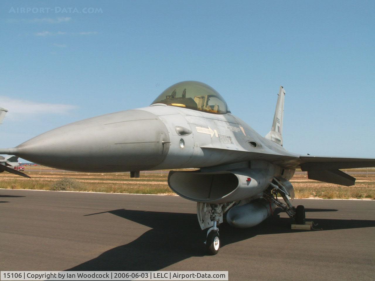 15106, Lockheed F-16A Fighting Falcon C/N AA-6, General Dynamics F-16A/Portuguese AF/San Javier,Murcia