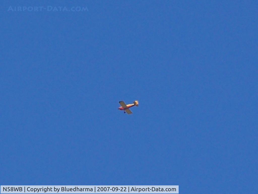 N58WB, 1999 Vans RV-8 C/N 80390, Over Columbine High School Littleton,Colorado heading West.
