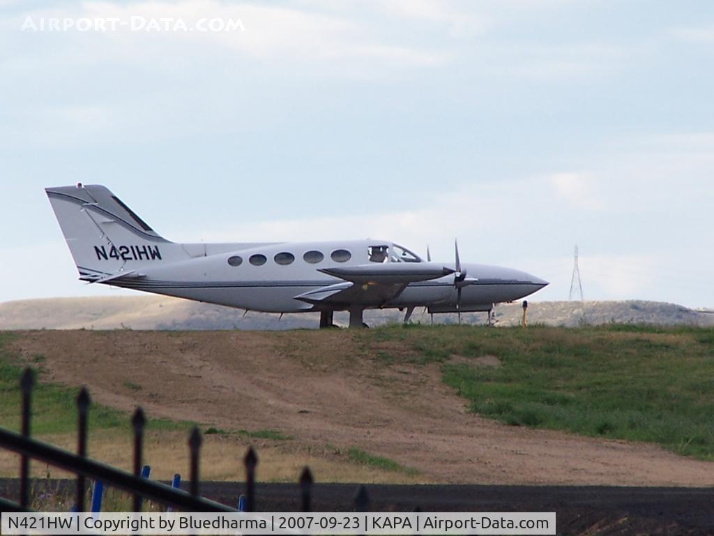 N421HW, 1974 Cessna 421B Golden Eagle C/N 421B0616, Taxi to Takeoff