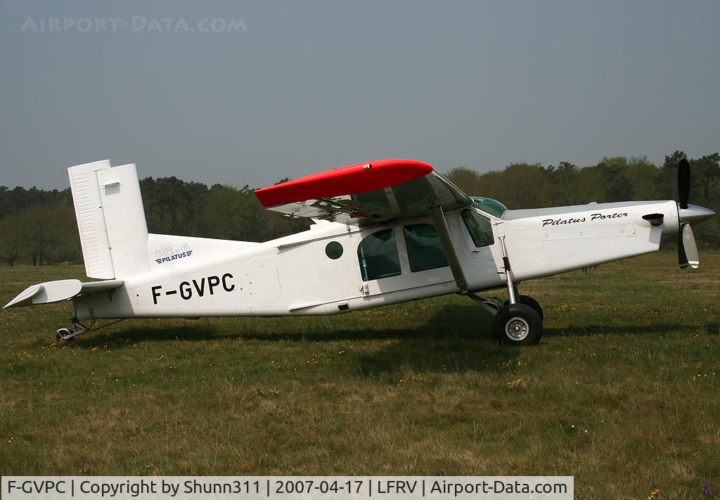 F-GVPC, 2006 Pilatus PC-6/B2-H4 Turbo Porter C/N 951, Awaiting a new paratrooping flight