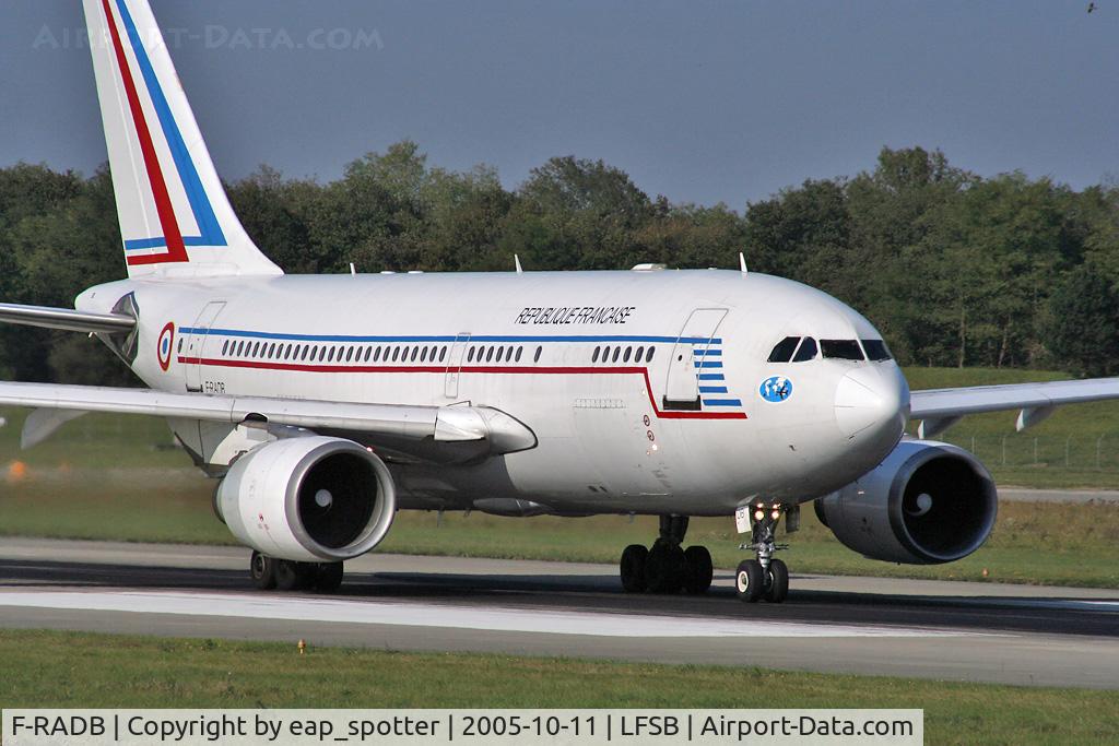 F-RADB, 1987 Airbus A310-304 C/N 422, departing to Abidjan