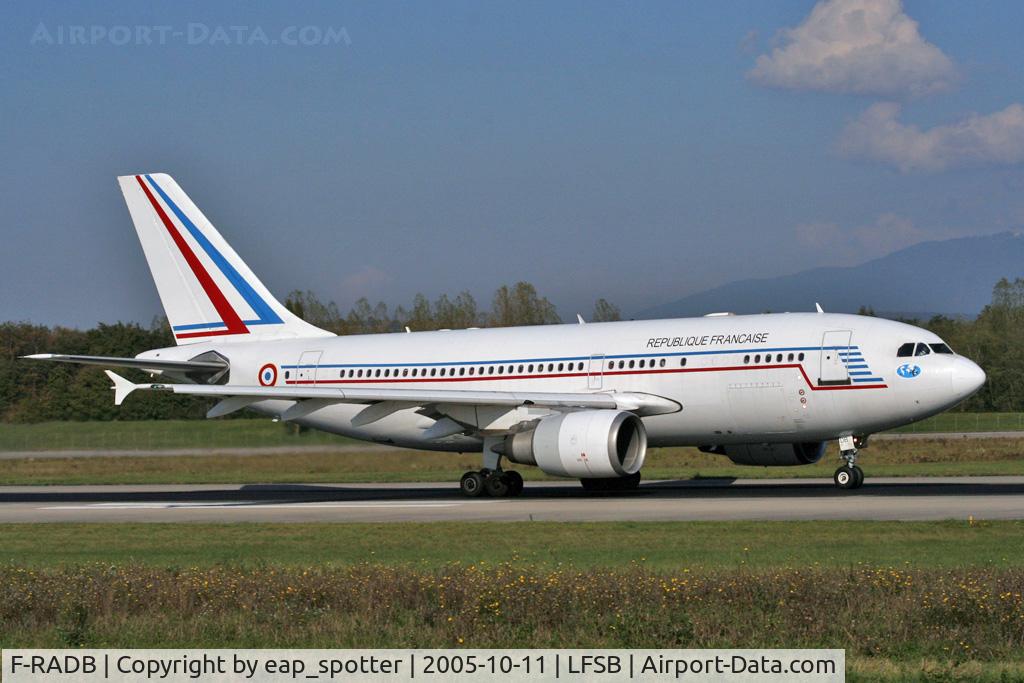 F-RADB, 1987 Airbus A310-304 C/N 422, departing to Abidjan