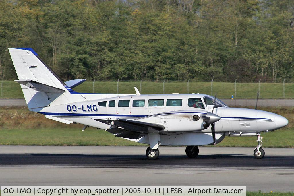 OO-LMO, 1988 Reims F406 Caravan II C/N F406-0034, landing on rwy 16