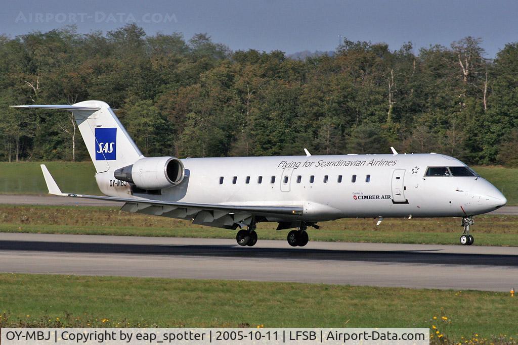 OY-MBJ, 2000 Canadair CRJ-200LR (CL-600-2B19) C/N 7442, arriving from CPH
