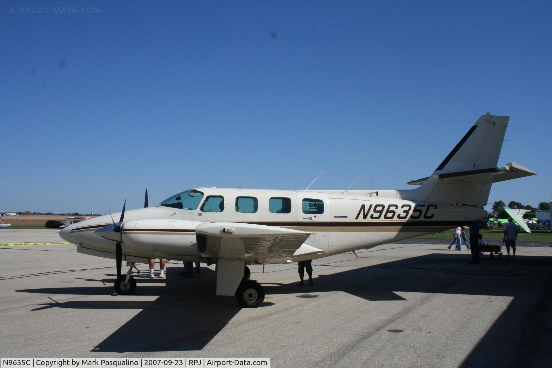 N9635C, 1983 Cessna T303 Crusader C/N T30300196, Cessna T303