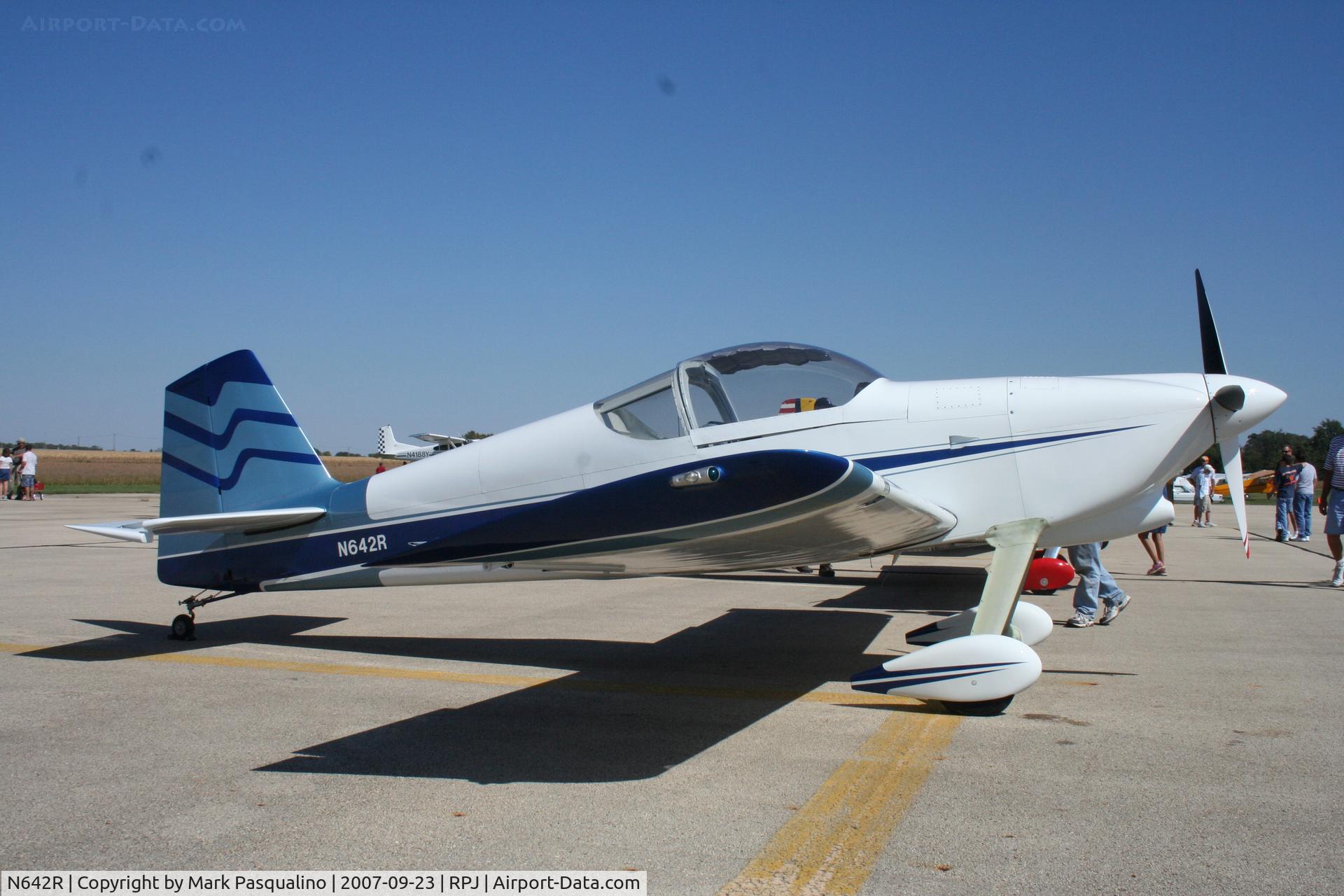 N642R, 2007 Vans RV-6 C/N 20569, RV-6