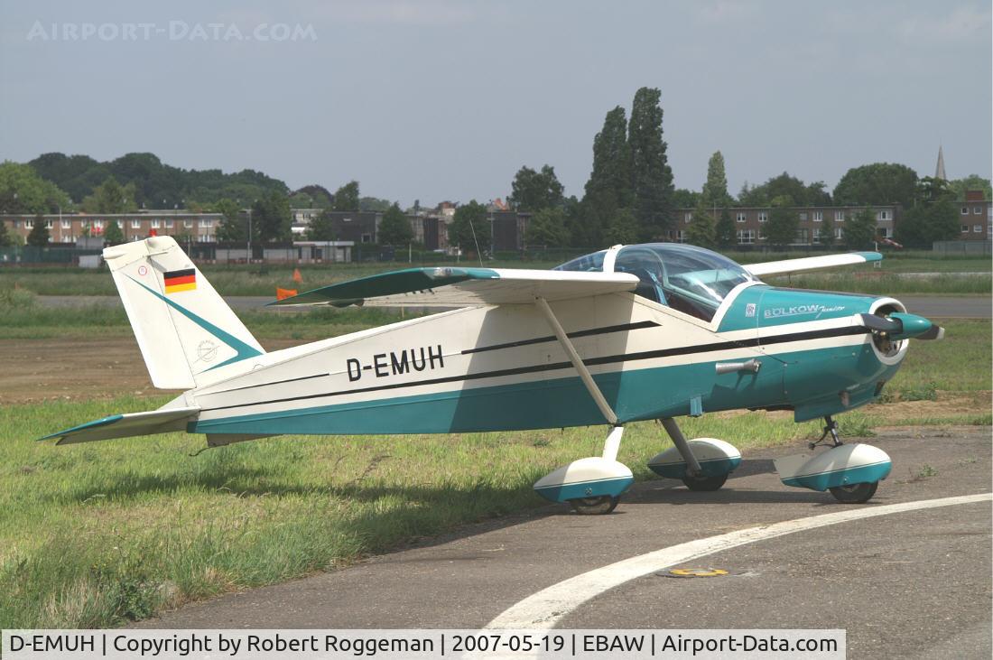 D-EMUH, 1966 Bolkow Bo-208C Junior C/N 623, 17 th Antwerp Stampe Fly In.