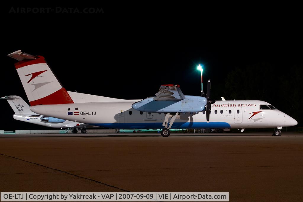 OE-LTJ, 1997 De Havilland Canada DHC-8-314Q Dash 8 C/N 481, Austrian Arrows Dash8-300