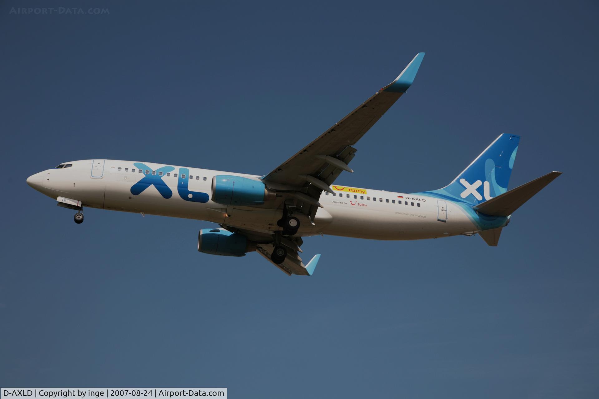 D-AXLD, 2007 Boeing 737-8FH C/N 35093, B737