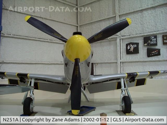 N251A, 1942 North American A-36A Apache C/N 42-83731, In the Lone Star Flight Museum 2002