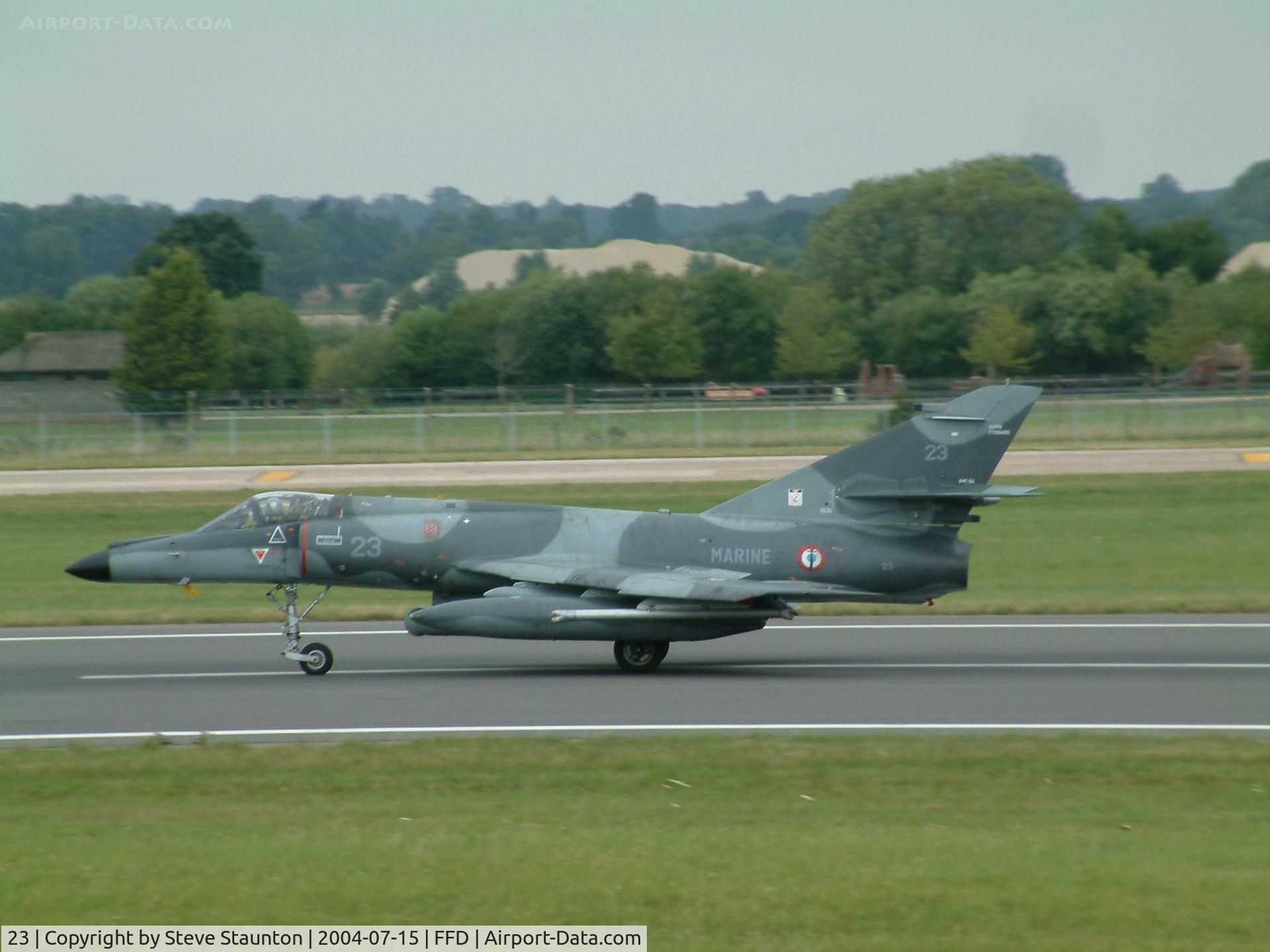 23, Dassault Super Etendard C/N 23, Royal International Air Tattoo 2004