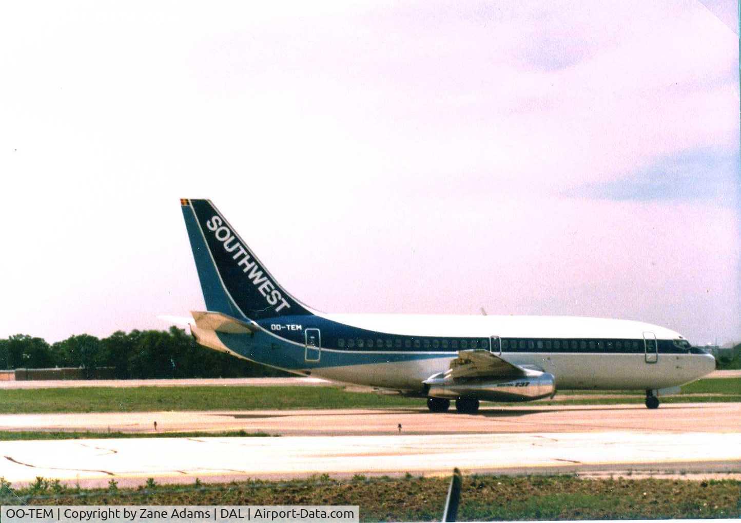 OO-TEM, 1979 Boeing 737-2Q8 C/N 21735, Southwest Paint
