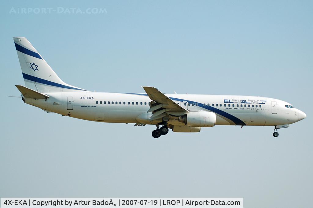 4X-EKA, 1999 Boeing 737-858 C/N 29957, ElAl