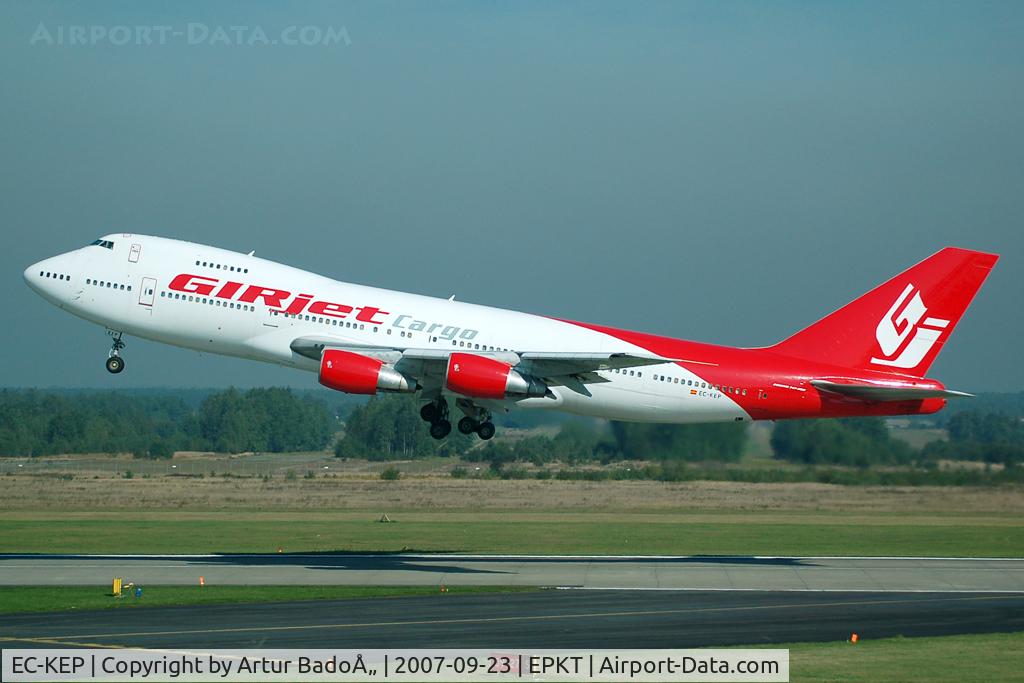 EC-KEP, 1987 Boeing 747-21AC C/N 23652, GirJet Cargo