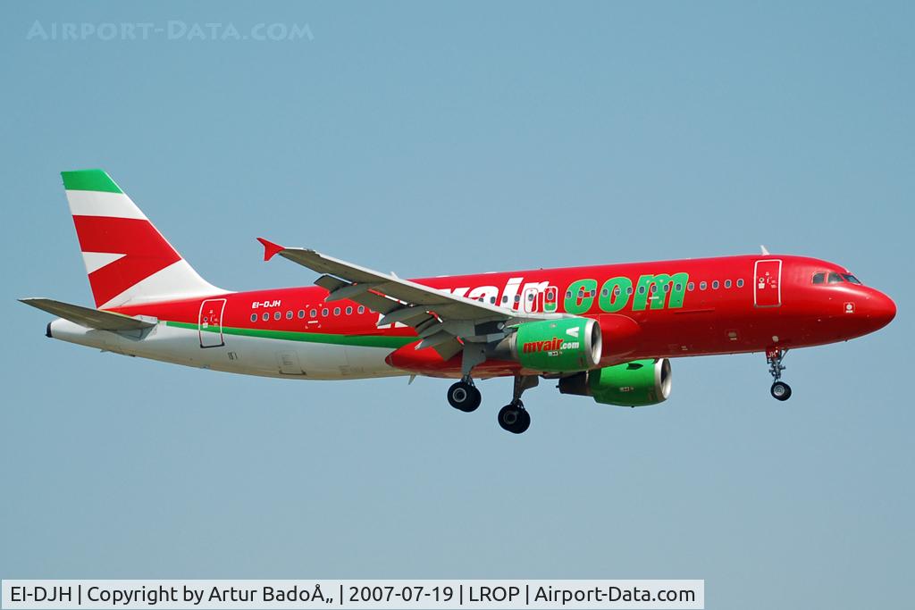 EI-DJH, 1998 Airbus A320-212 C/N 814, My Air