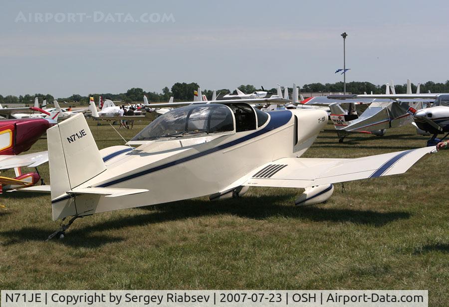 N71JE, Thorp T-18 Tiger C/N 1171, Thorp T-18