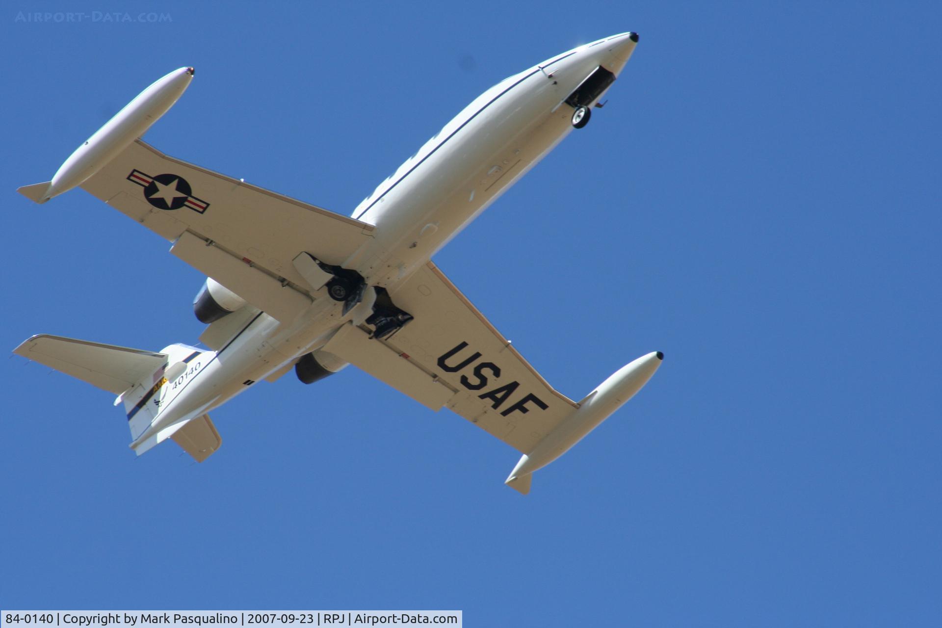 84-0140, 1984 Gates Learjet C-21A C/N 35A-588, Lear Jet C-21A