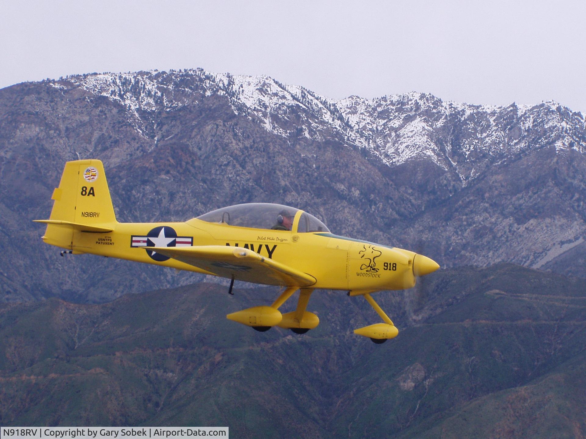 N918RV, 2004 Vans RV-8A C/N 81865, N198RV in Flight