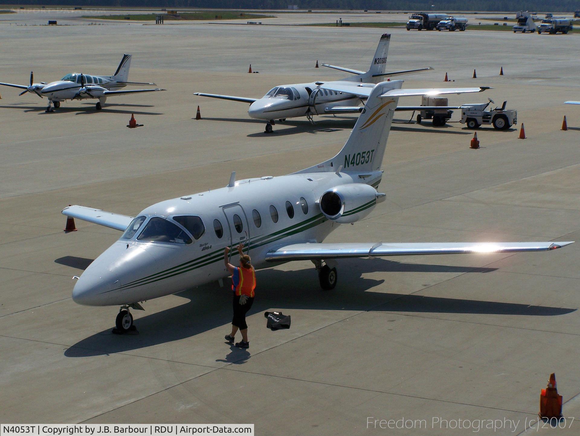 N4053T, 1999 Raytheon Aircraft Company 400A C/N RK-253, N/A