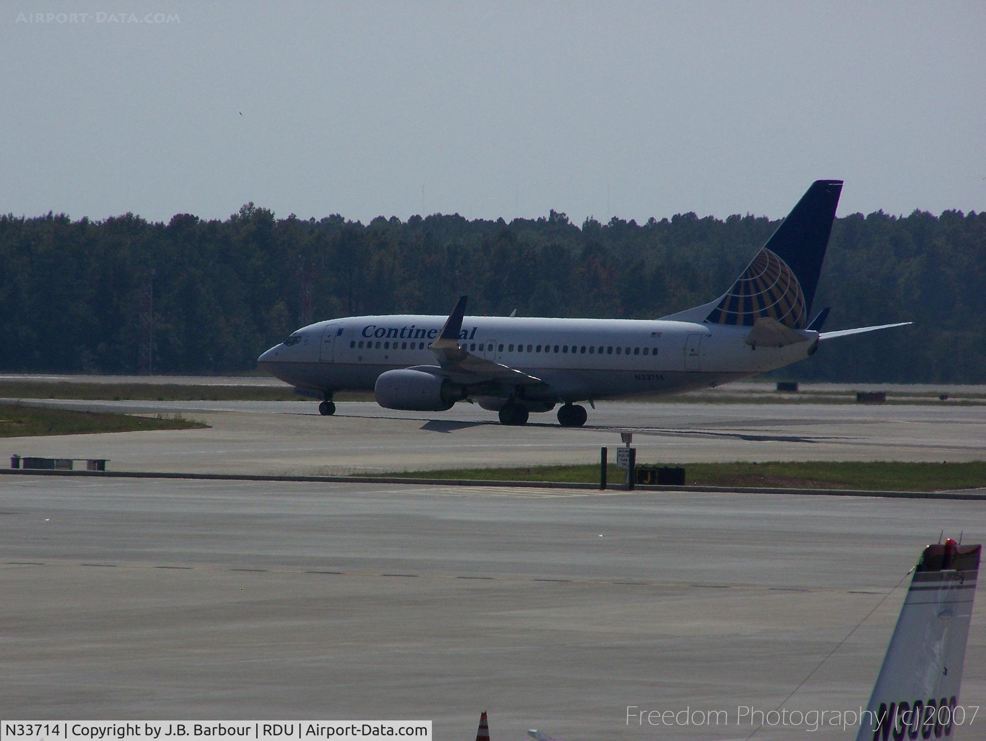 N33714, 1998 Boeing 737-724 C/N 28785, N/A