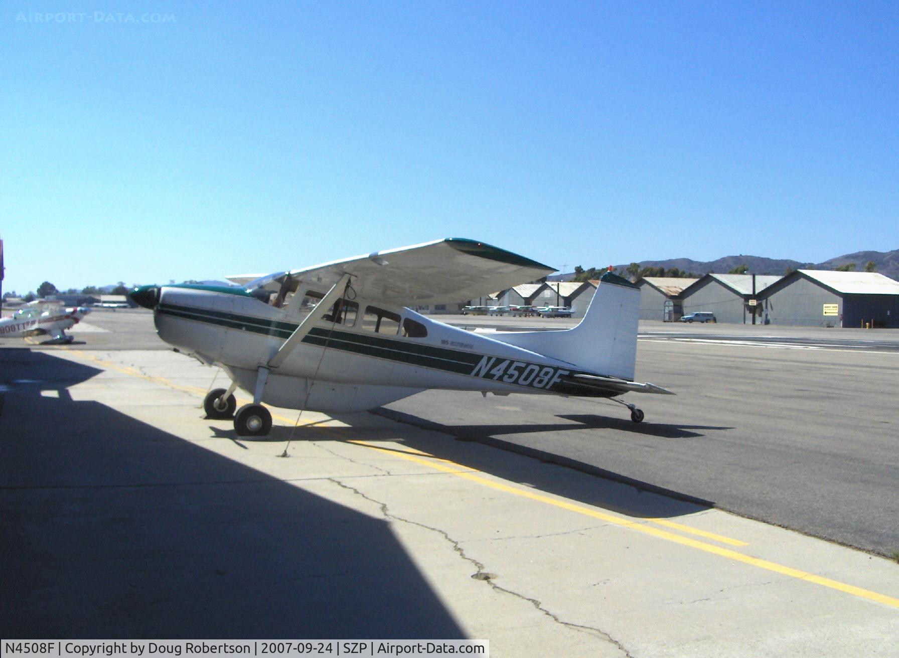 N4508F, 1966 Cessna 185E Skywagon C/N 185-0990, 1966 Cessna 185E, Continental O-470-F 260 Hp, long range 84 gallon tanks, six place