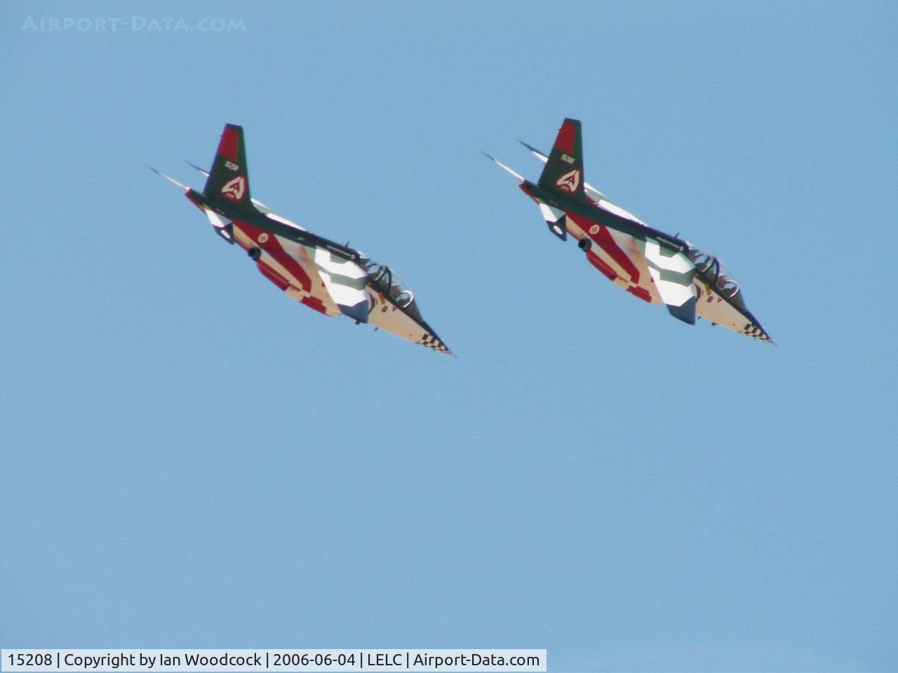 15208, Dassault-Dornier Alpha Jet A C/N 0030, Alpha Jet/Portuguese AF/San Javier,Murcia (with 15250)