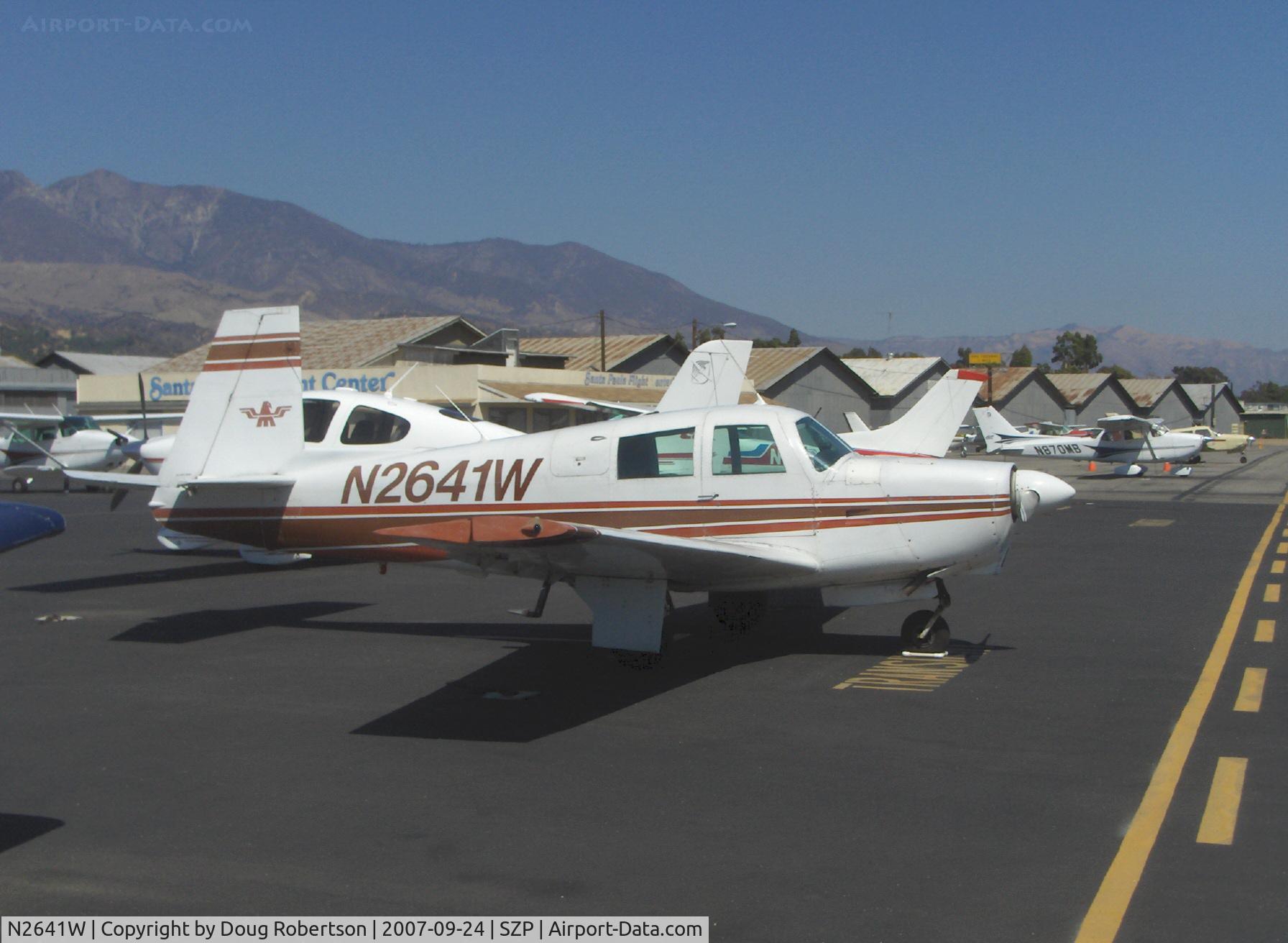 N2641W, 1966 Mooney M20C Ranger C/N 3303, 1966 Mooney M20C, Lycoming O&VO-360 180 Hp