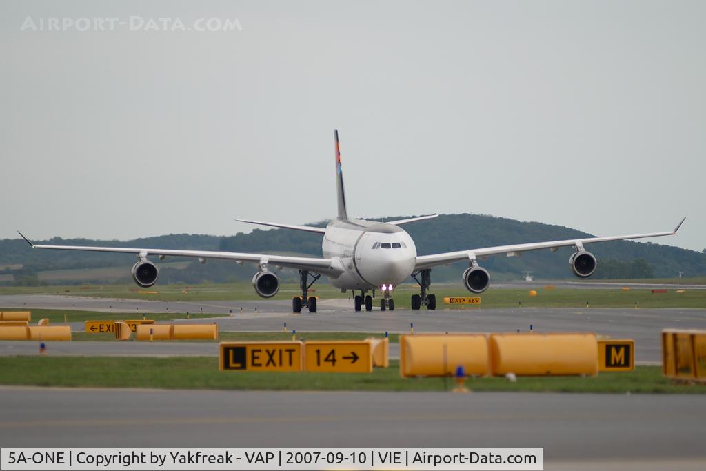 5A-ONE, 1996 Airbus A340-213 C/N 151, Afriqiyah Airbus 340-200