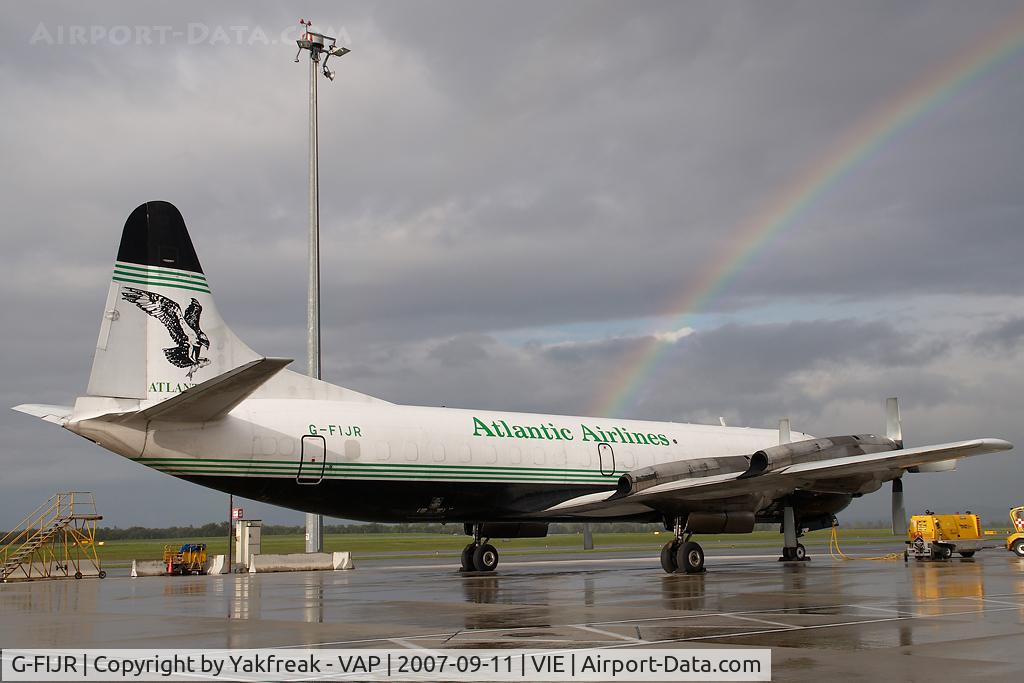 G-FIJR, 1961 Lockheed L-188A(F) Electra C/N 1138, Air Atlantic Lockheed L188 Electra