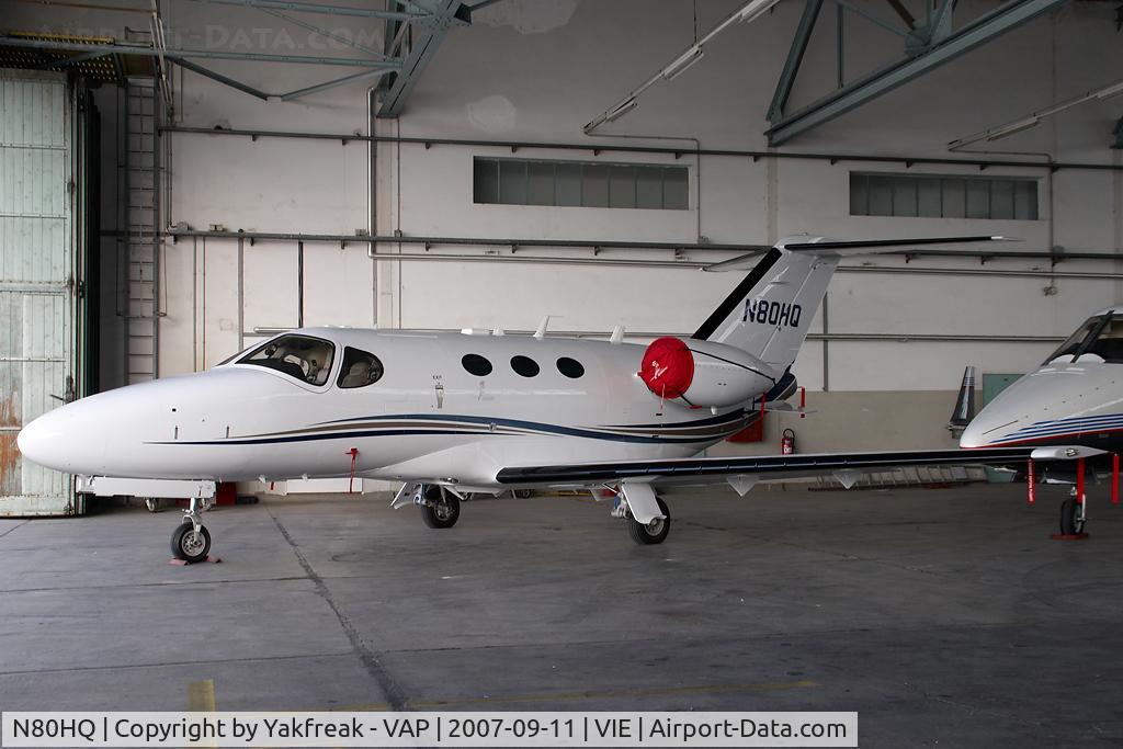 N80HQ, 2007 Cessna 510 Citation Mustang C/N 510-0021, Cessna 510