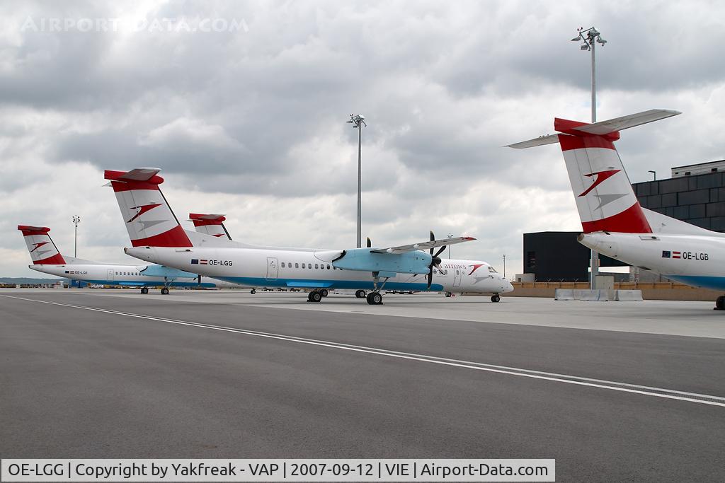 OE-LGG, 2002 De Havilland Canada DHC-8-402Q Dash 8 C/N 4074, Austrian Arrows Dash 8-400