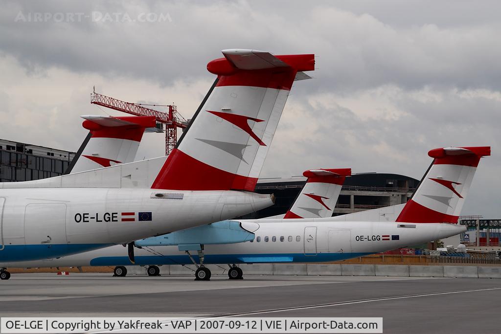 OE-LGE, 2001 De Havilland Canada DHC-8-402Q Dash 8 C/N 4042, Austrian Arrows Dash 8-400
