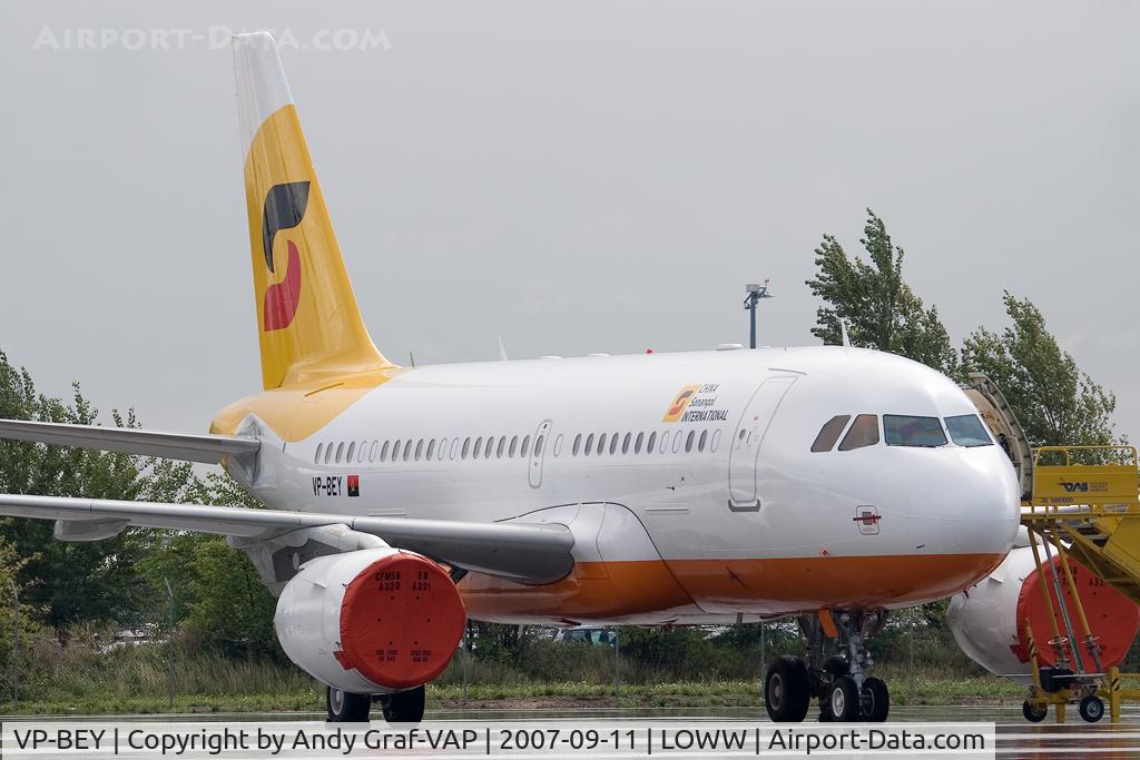 VP-BEY, 2006 Airbus A319-115CJ C/N 2675, China Sonangol International A319