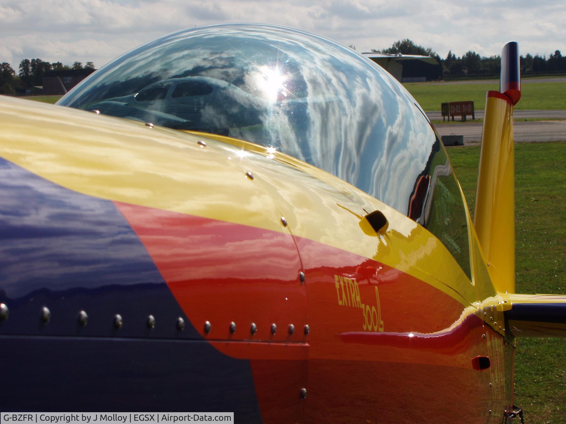 G-BZFR, 2000 Extra EA-300L C/N 203, Extra 300L at North Weald