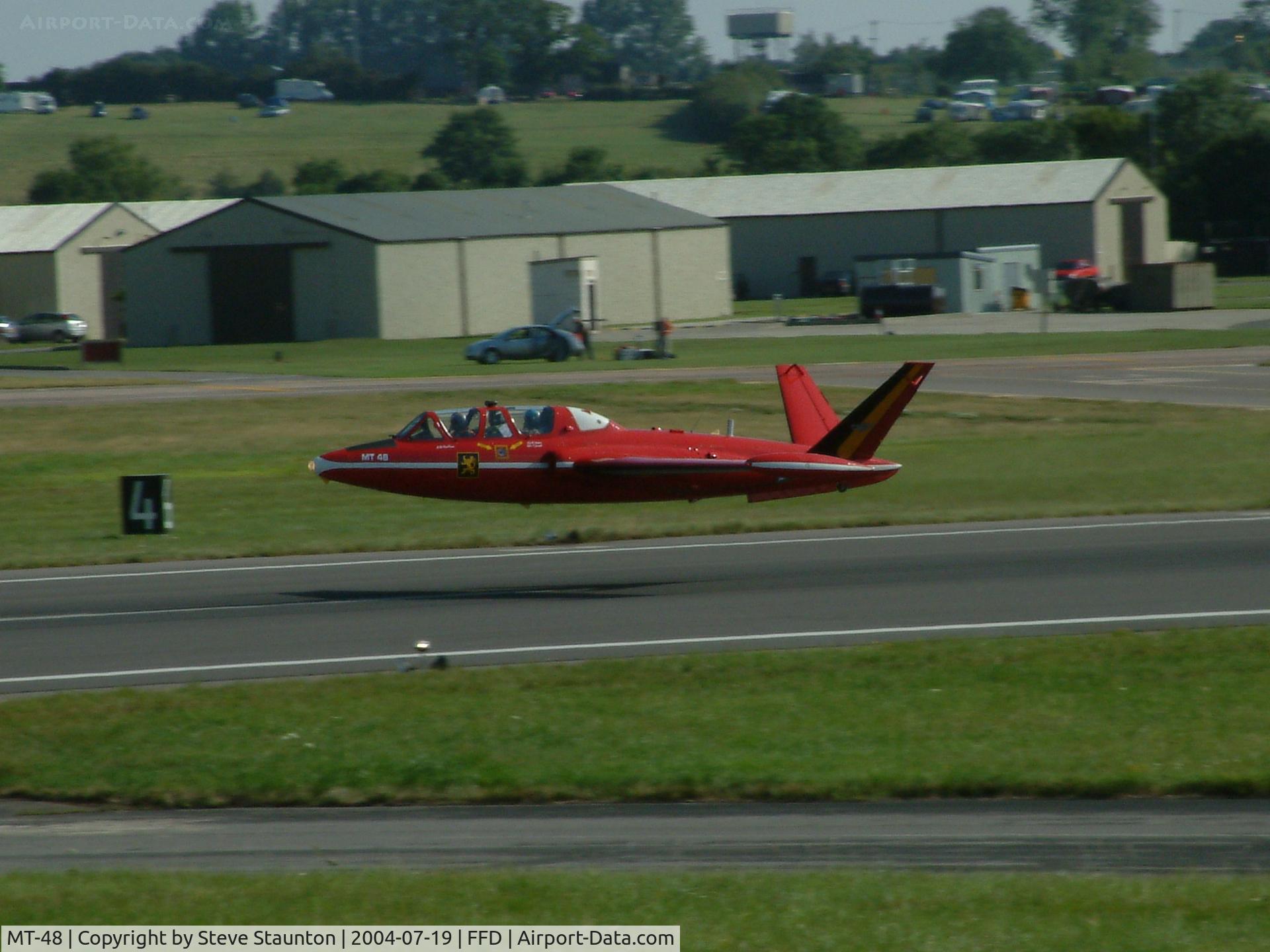 MT-48, Fouga CM-170R Magister C/N 204, Royal International Air Tattoo 2004