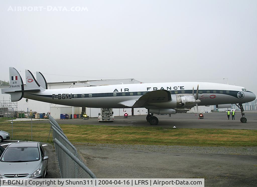 F-BGNJ, 1953 Lockheed L-1049G Super Constellation C/N 4519, New AF c/s for this old plane