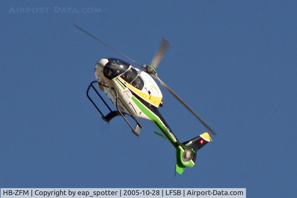 HB-ZFM, 2003 Eurocopter EC-120B Colibri C/N 1363, doing some airworks