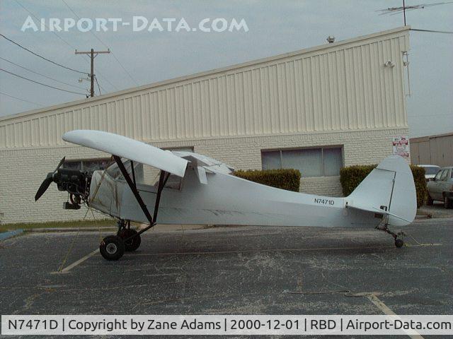N7471D, 1957 Piper PA-18A-150 Super Cub C/N 18-5806, At Redbird - Dallas