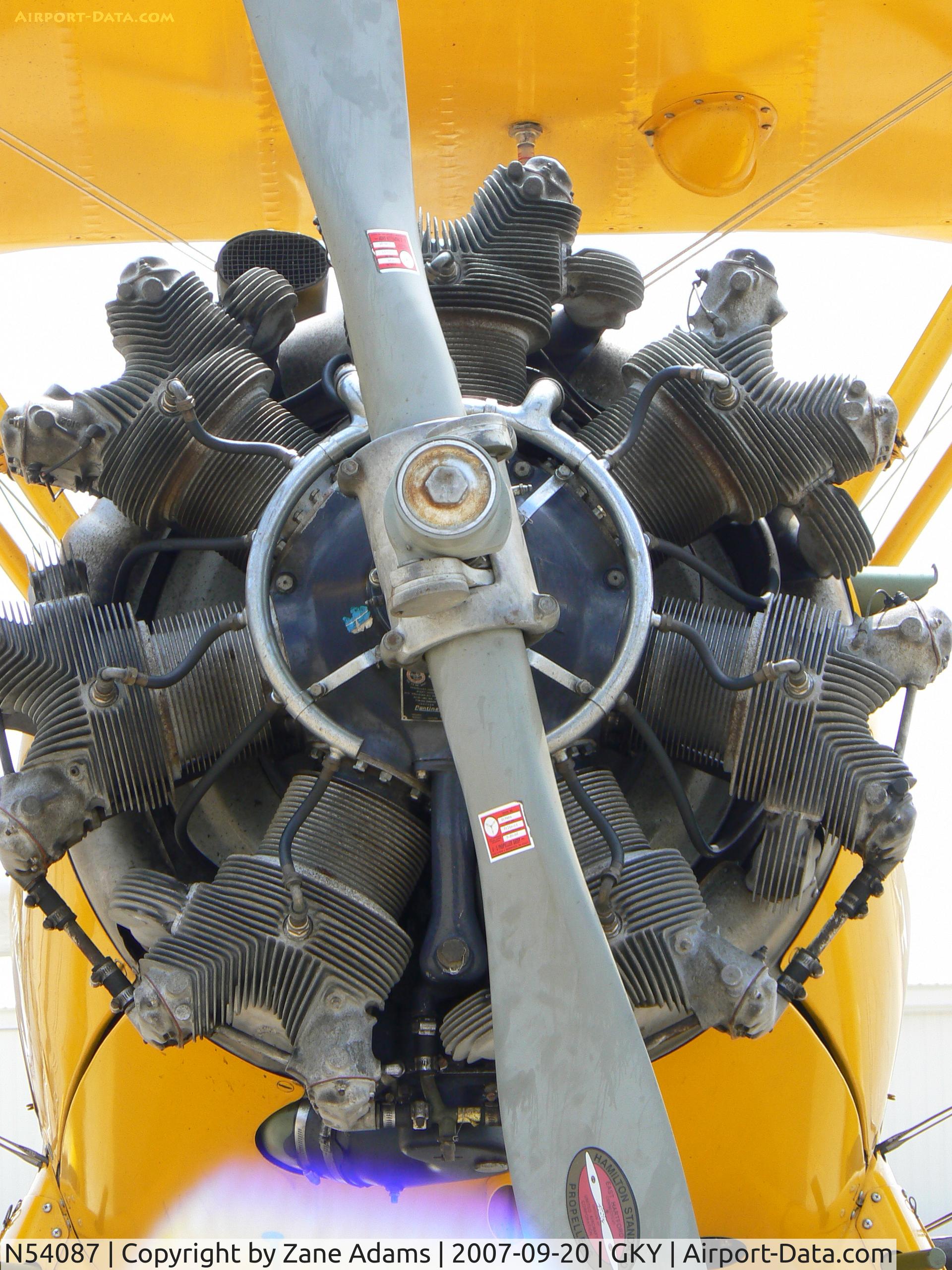 N54087, Boeing E75 C/N 75-1148, Stearman Radial