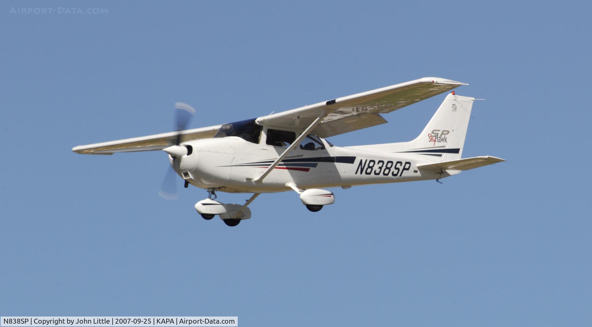 N838SP, 2001 Cessna 172S C/N 172S8736, Approach to 17L