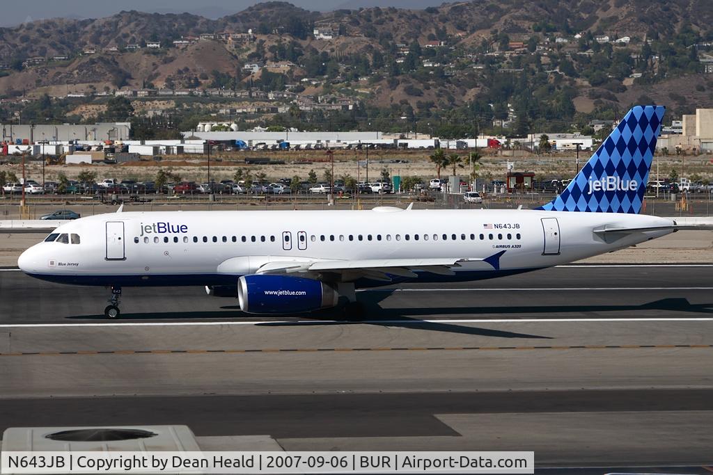 N643JB, 2006 Airbus A320-232 C/N 2871, JetBlue Airways N643JB 