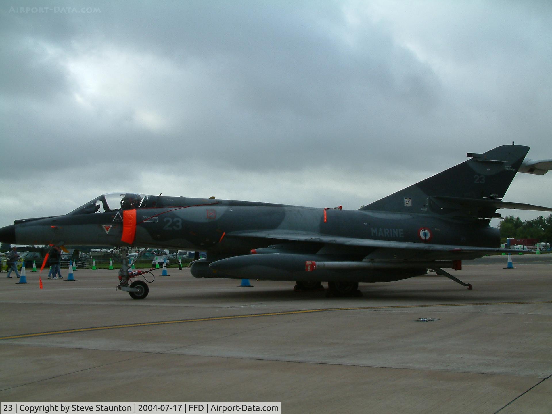 23, Dassault Super Etendard C/N 23, Royal International Air Tattoo 2004