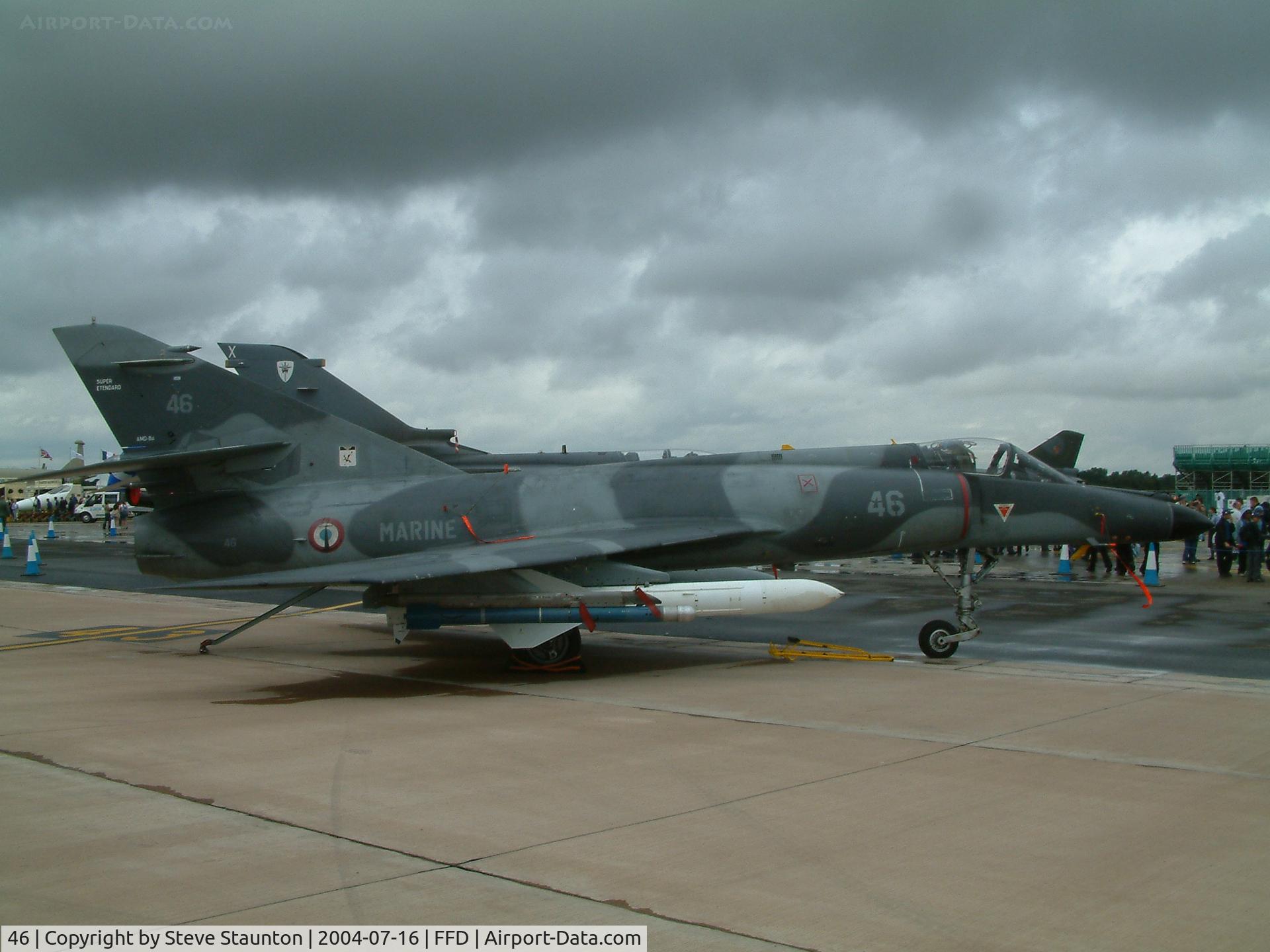 46, Dassault Super Etendard C/N 46, Royal International Air Tattoo 2004
