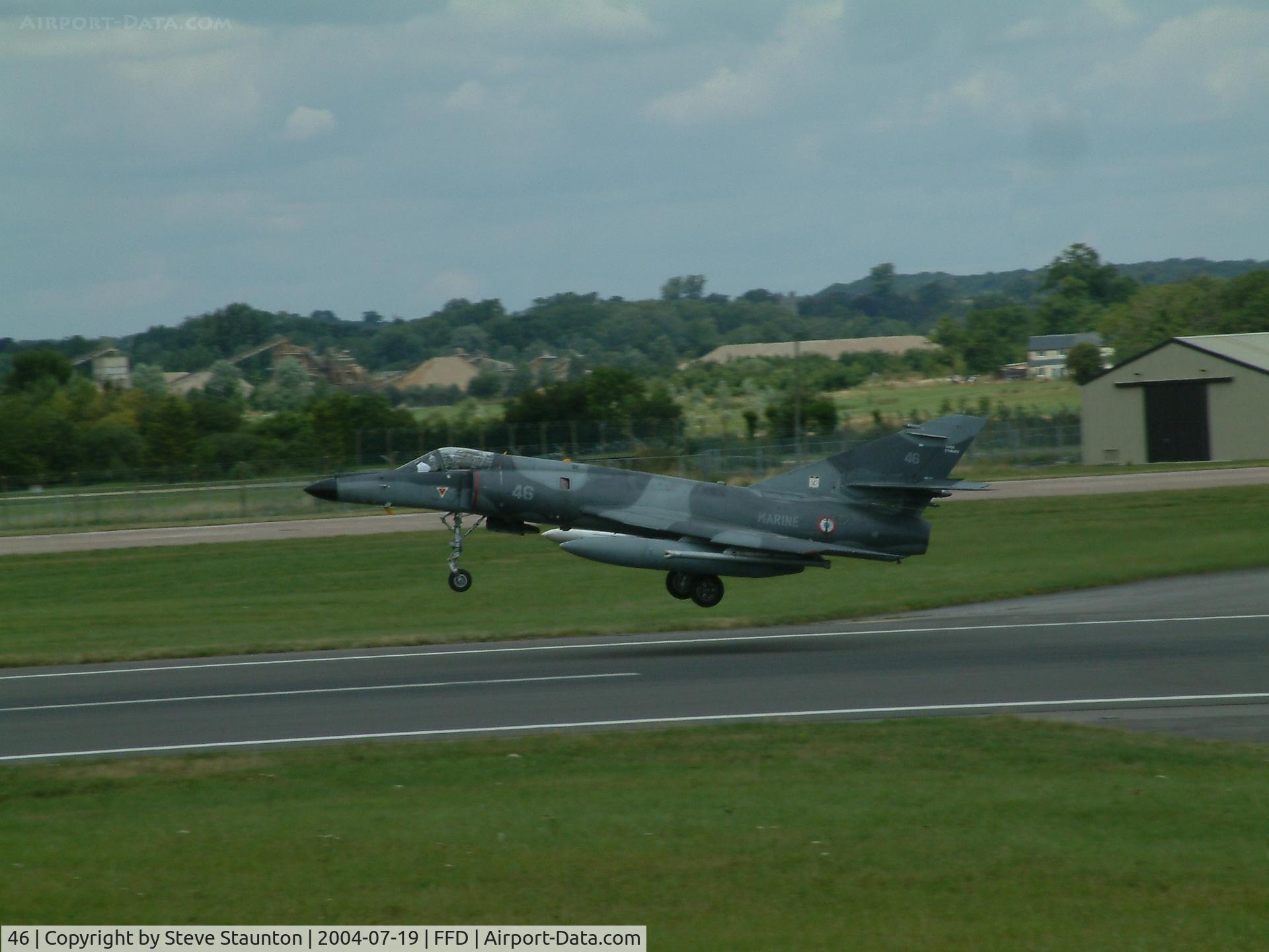 46, Dassault Super Etendard C/N 46, Royal International Air Tattoo 2004