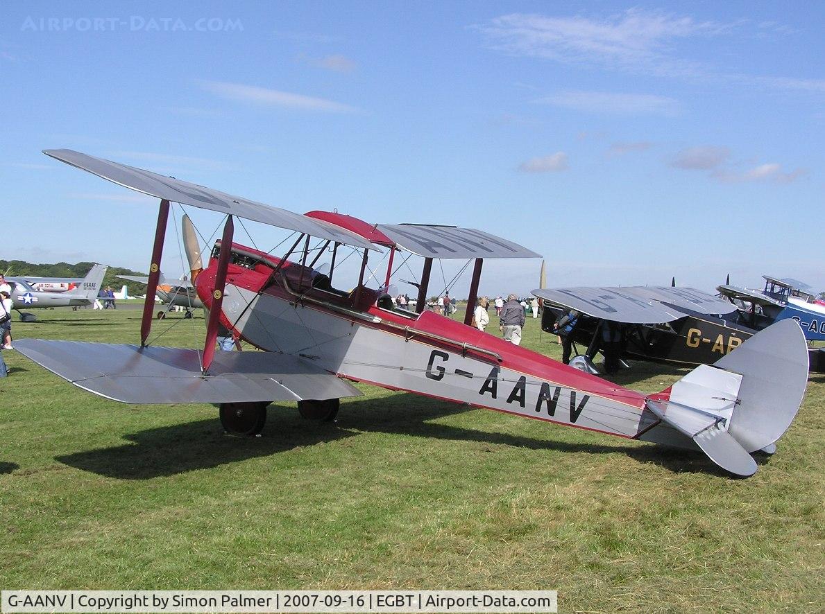 G-AANV, 1931 Morane-Saulnier MS-60 Moth C/N 13, Moth at the Turweston fly-in